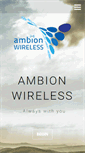 Mobile Screenshot of ambionwireless.com